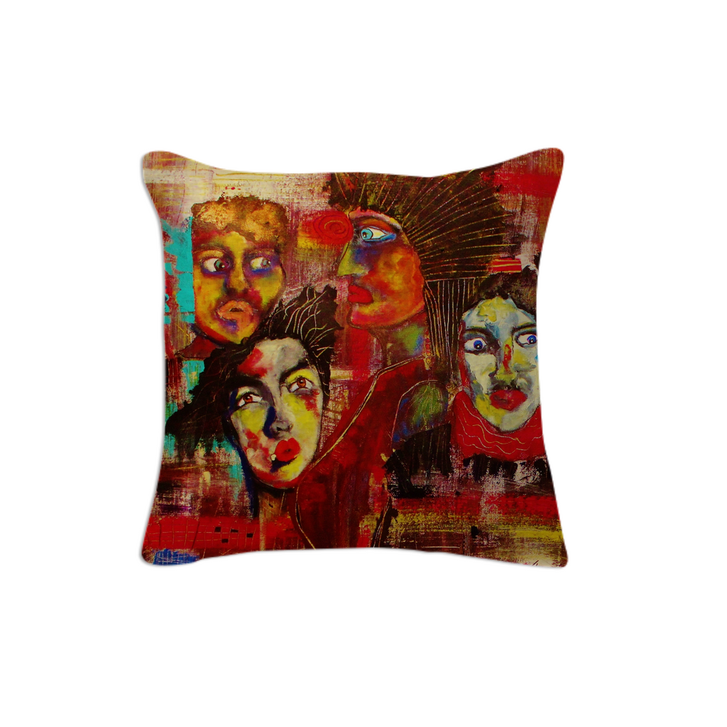 Who Am I in This Crowd Pillow