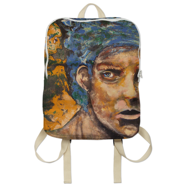 Backpack - Woman in Blue